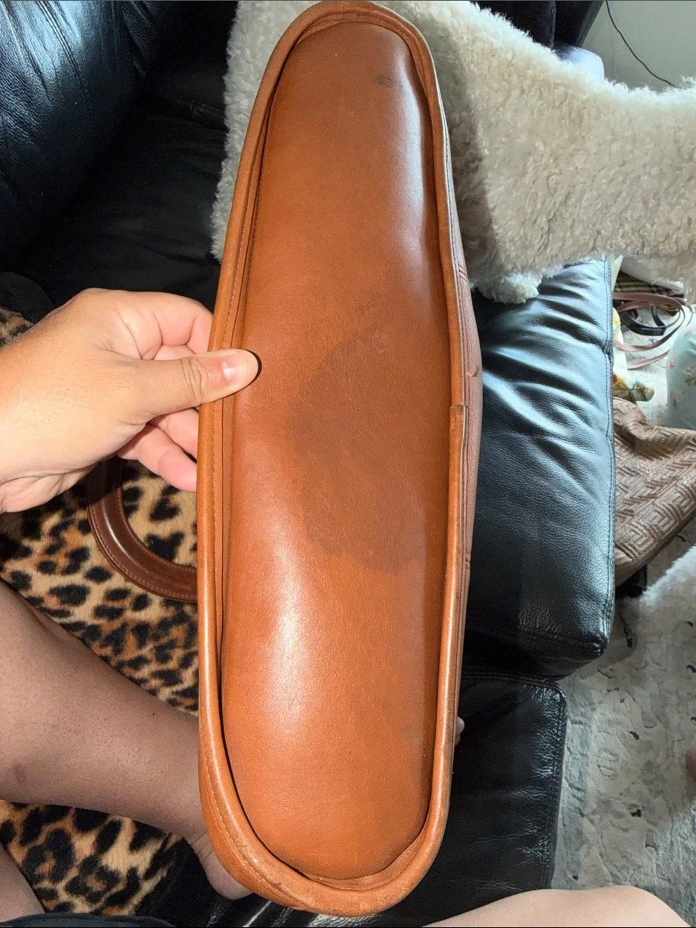 Coach Vintage Unisex Baxter Tote/Briefcase missing crossbody bag